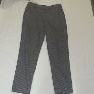 MNG Women's Black, Navy and Tan Tweed Trousers